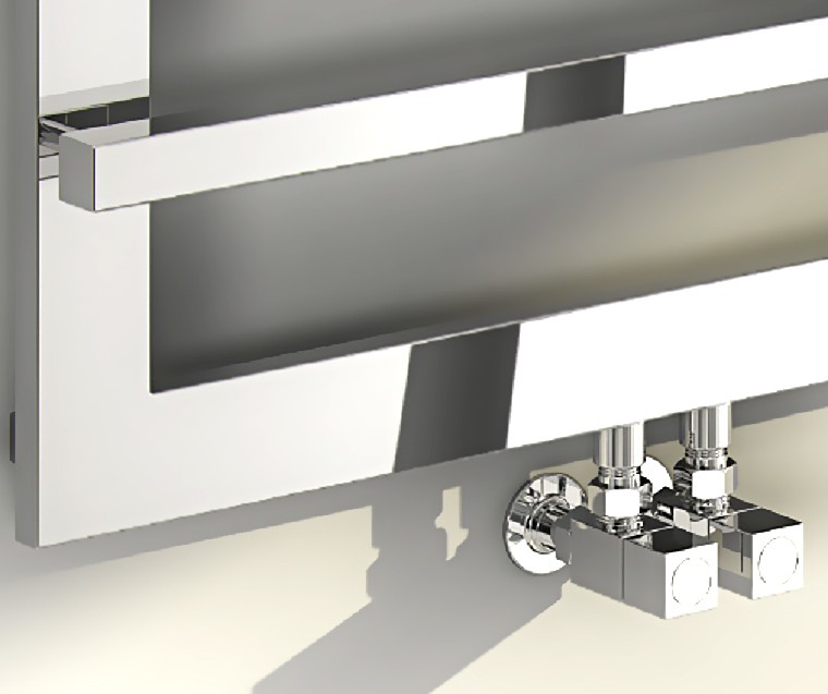 Breno Towel Rail 350 x 700, Chrome